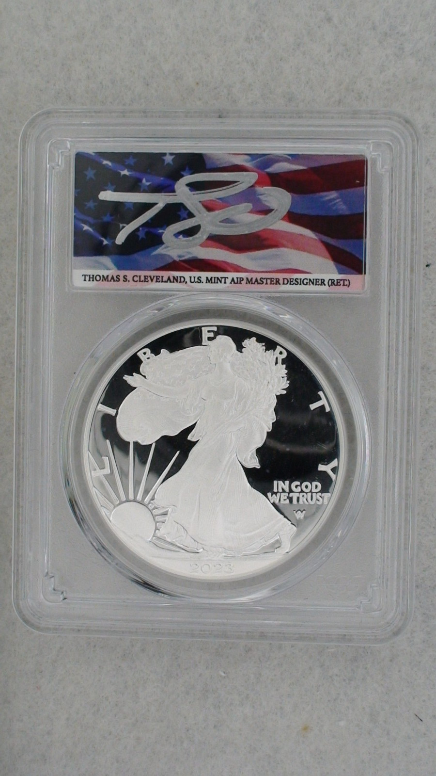 2023 W PCGS PR70 DCAM CONGRATULATIONS SET 1ST DAY ISSUE $1.00 CLEVELAND SIGNED