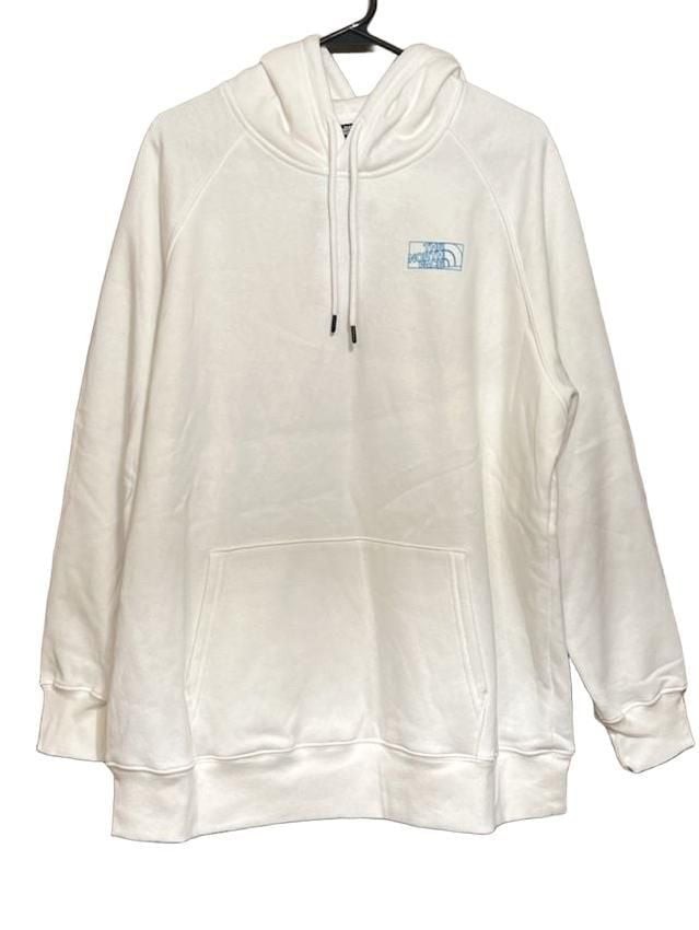 Women’s The North Face Graphic Hoodie Size XXL White Cotton