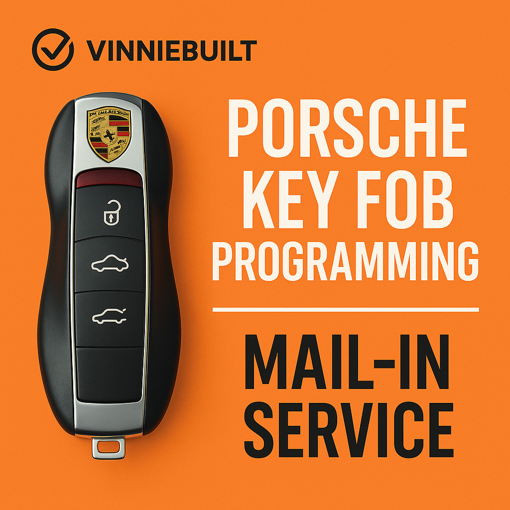 Porsche 911 All Keys Lost Smart Key Service Key Included Mail-In