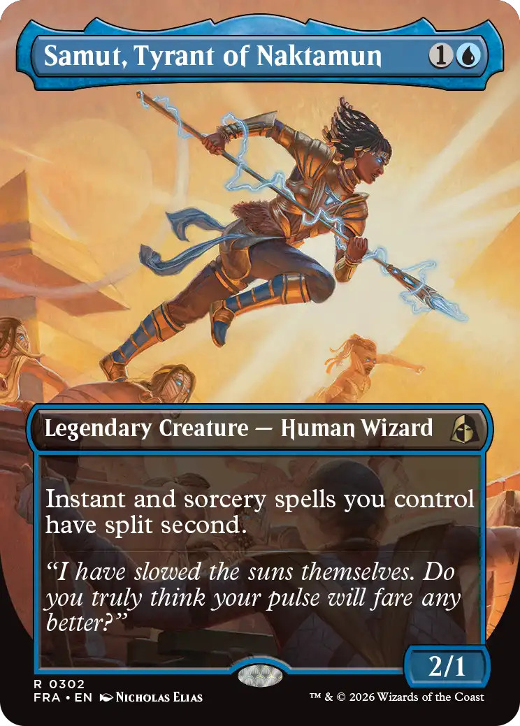 [Pre-Order] MTG Samut, Tyrant of Naktamun FRA English Full Art