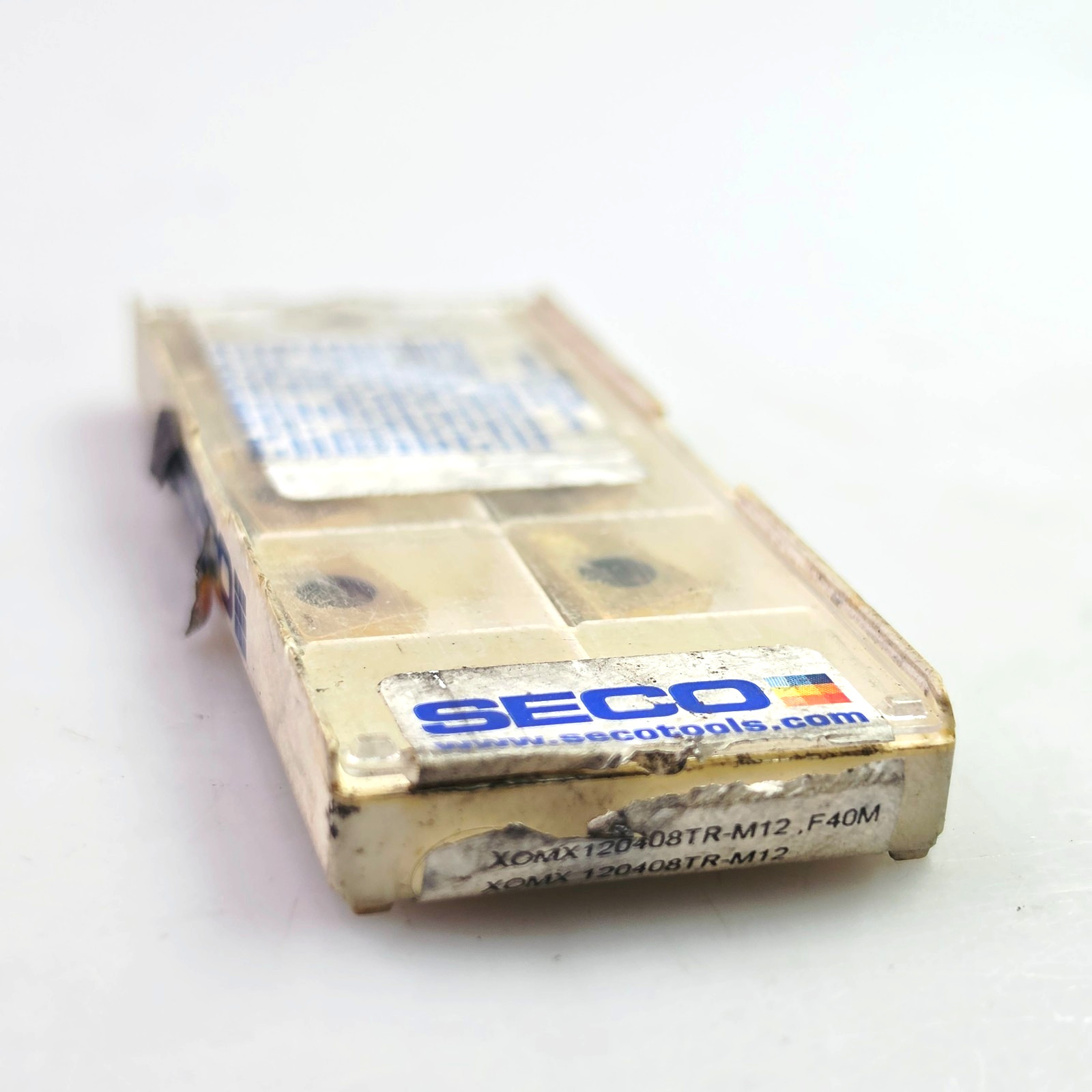 SECO XOMX 120408TR-M12 F40M Carbide Milling Inserts (Box of 8)