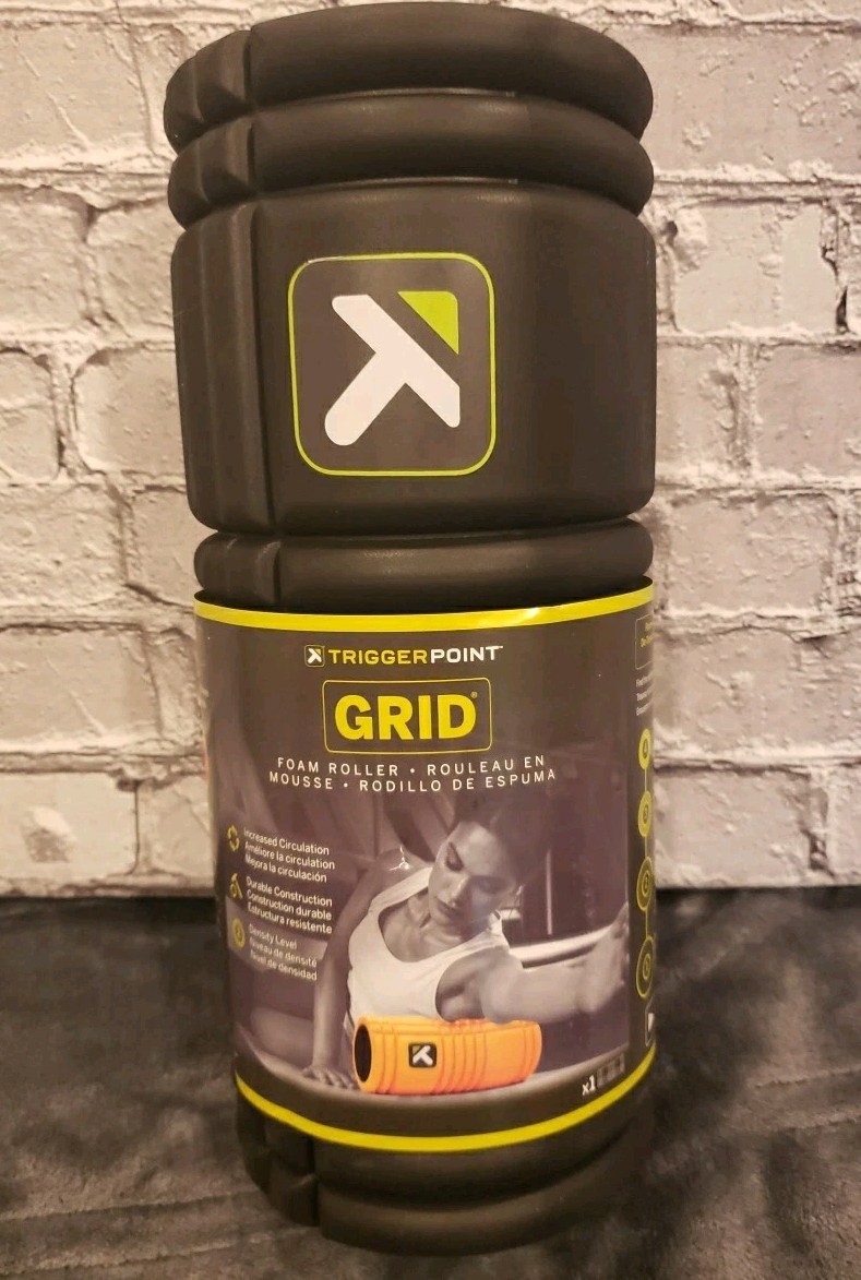 TRIGGERPOINT GRID 1.0 FOAM ROLLER BLACK/GREEN TRIGGERPOINT GRID 1.0 FOAM ROLLER BLACK/GREEN
