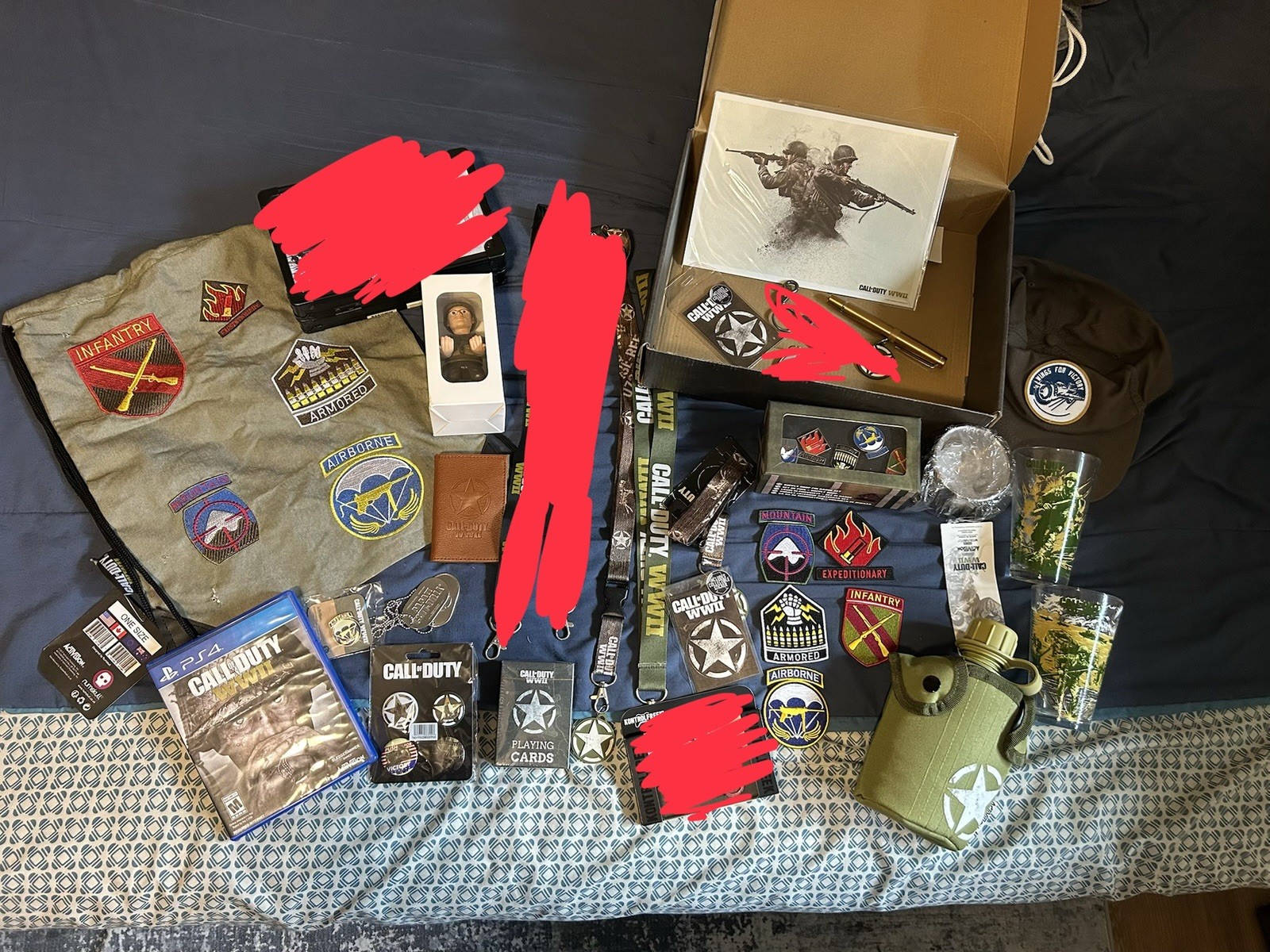 Call of Duty WW2 Merchandise Lot