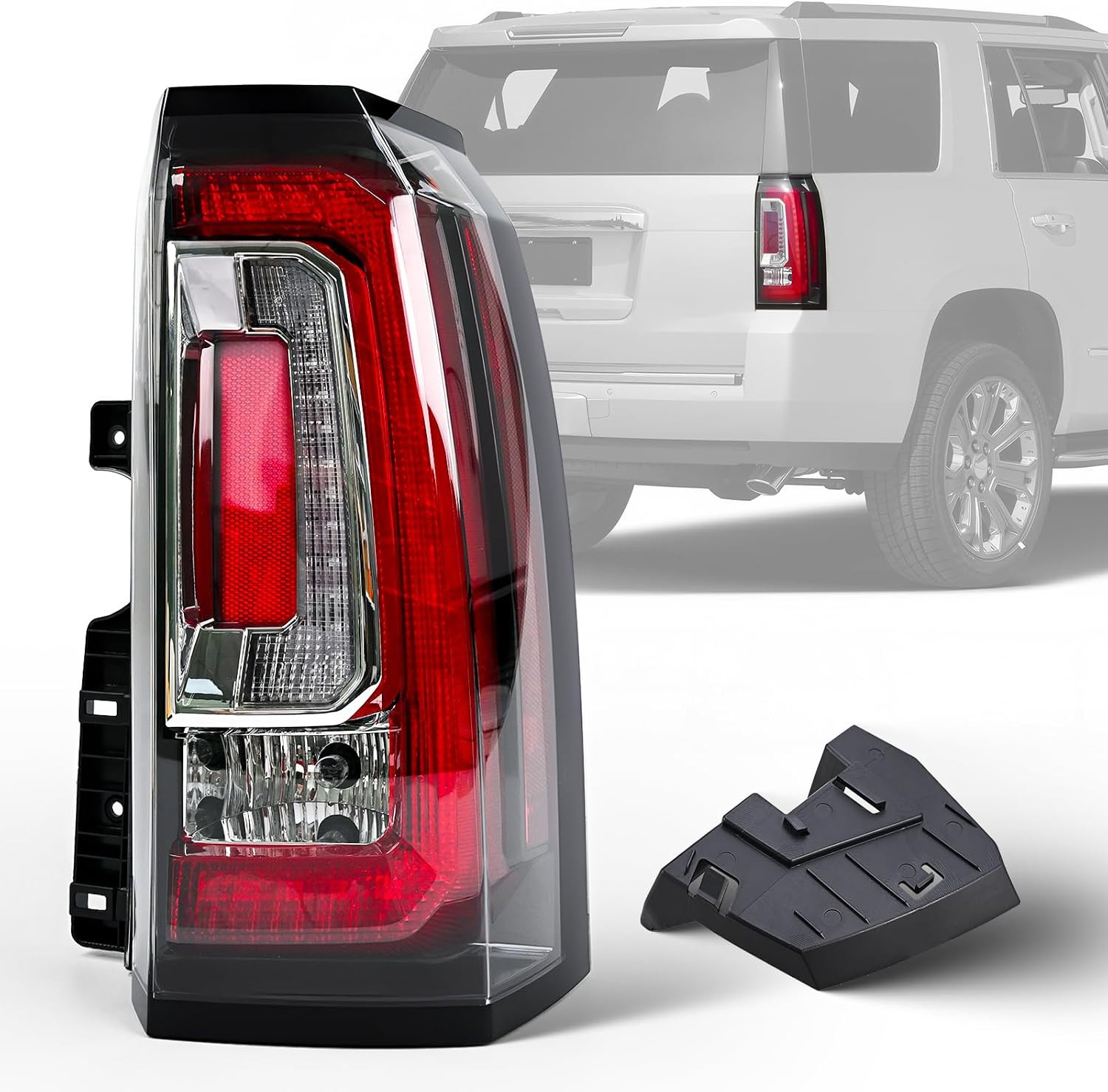2015-20 GMC Yukon XL Right Passenger Tail Light Assembly–Compatible Replacement 2015-20 GMC Yukon XL Right Passenger Tail Light Assembly–Compatible Replacement