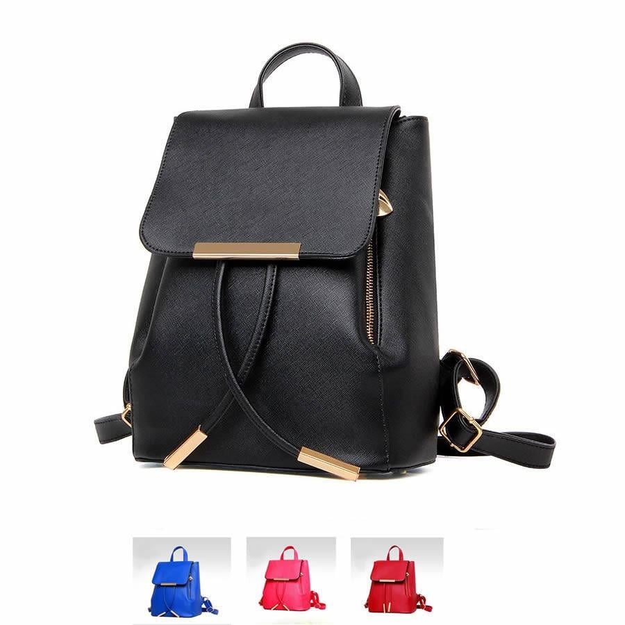 Light Pink: Paint the Town Red - Katalina Classic Handbag Convertible To Backpac Light Pink: Paint the Town Red - Katalina Classic Handbag Convertible To Backpac