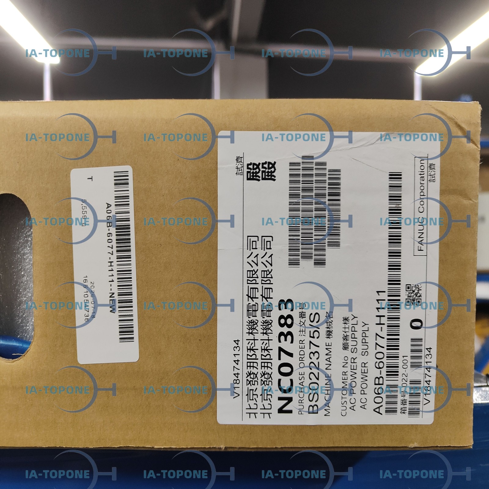 1PC New and sealed Fanuc A06B-6077-H111  + One Year Warranty