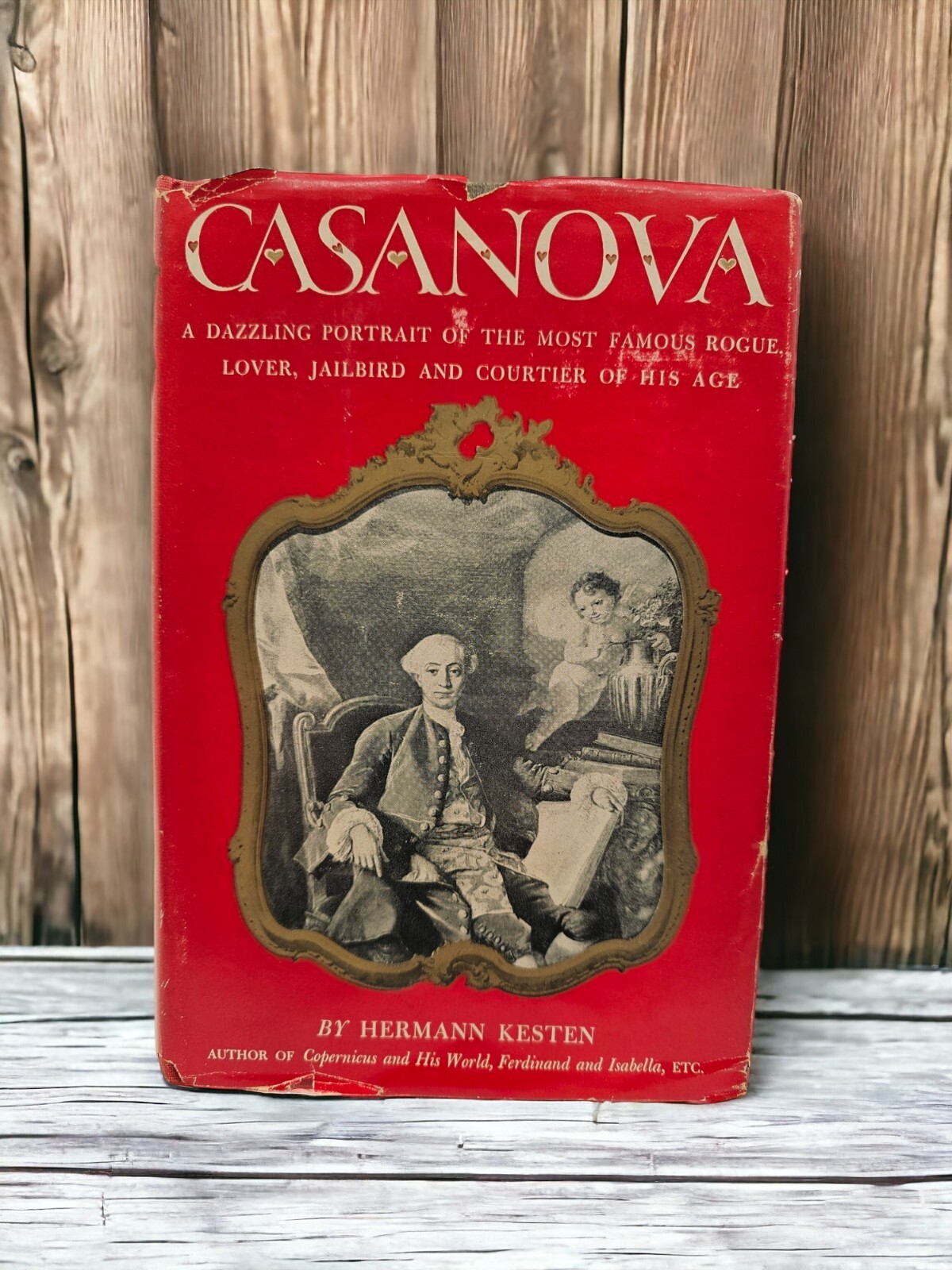 VTG 1955 Casanova - Hermann Kesten HCDJ First Edition  Harper And Brothers 