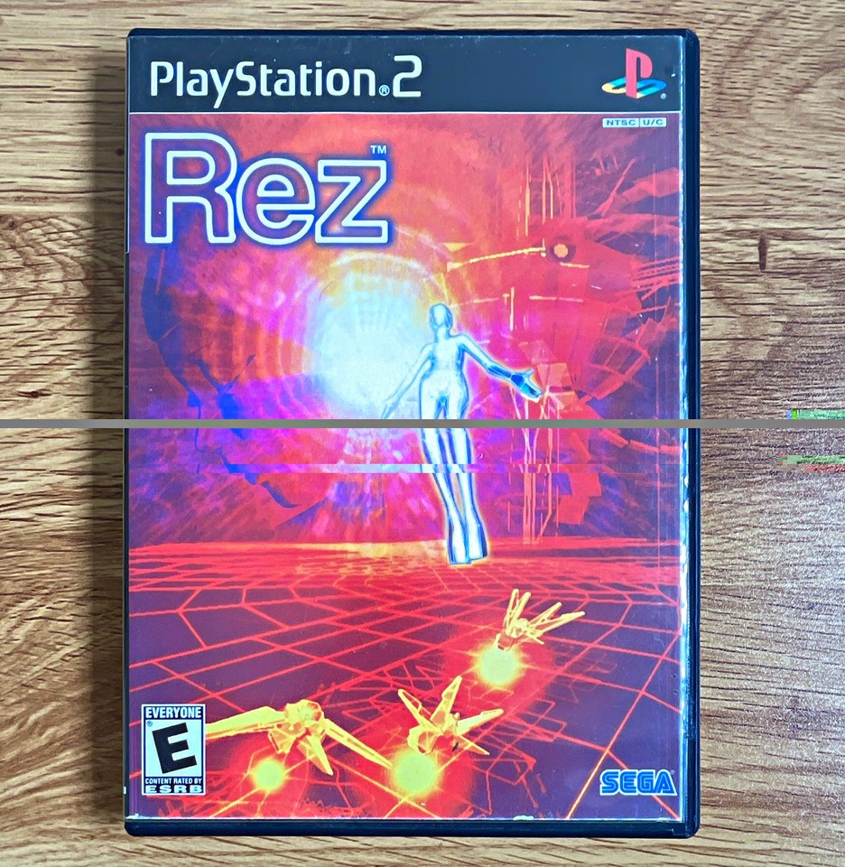 Rez (Sony PlayStation 2, 2002) TESTED CIB