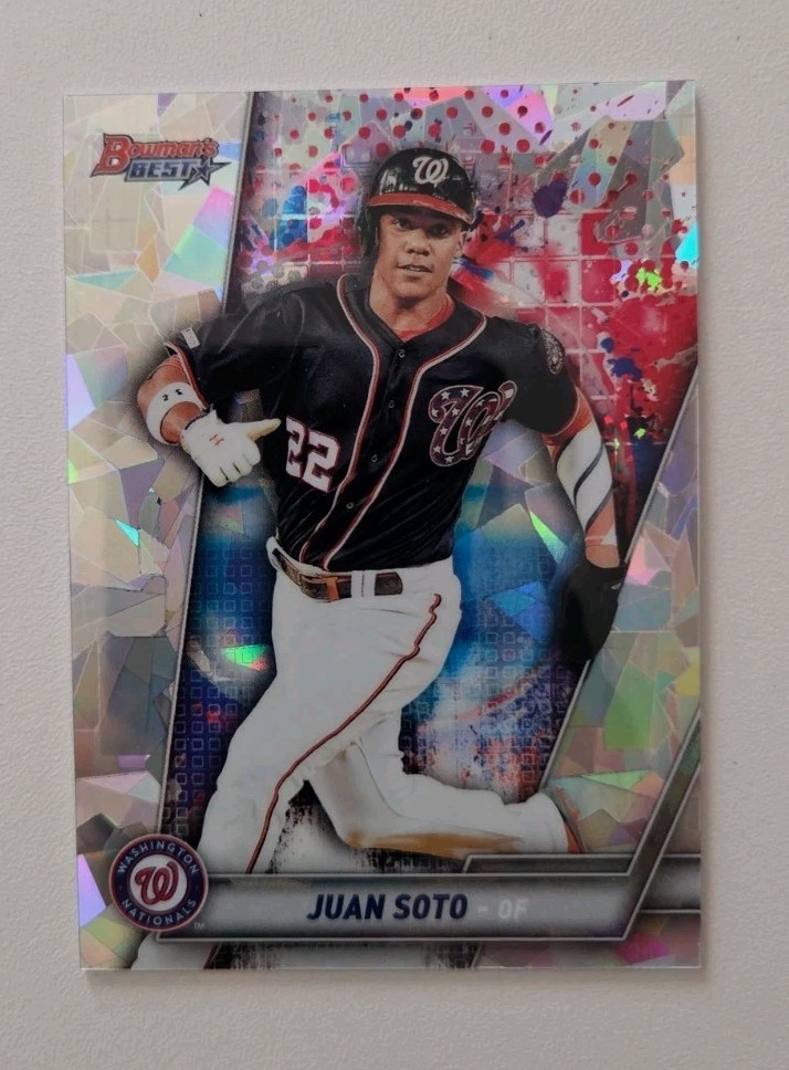 2019 Bowman\'s Best - Juan Soto #59 Atomic Refractor