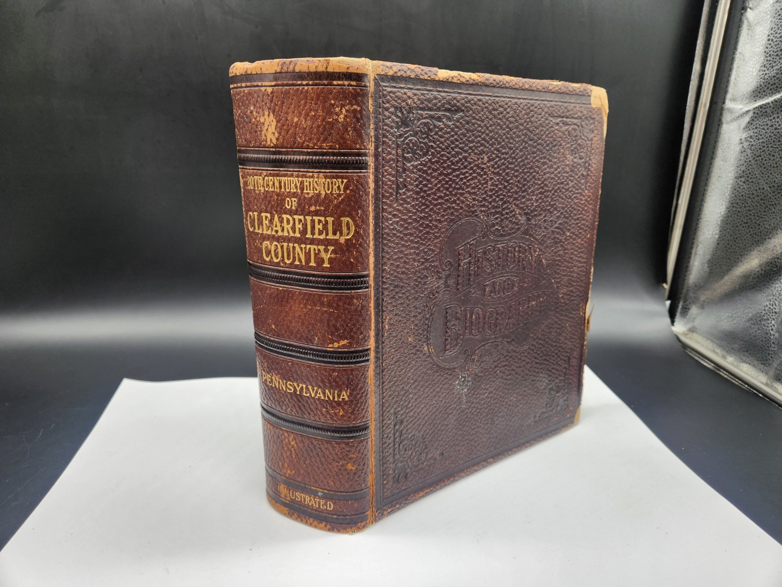 Antique 1911 - 20th Century History of Clearfield County Pennsylvania By Swoope