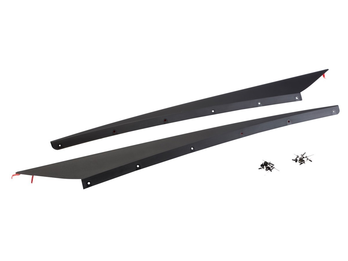 OEM Chevrolet Corvette Rocker Panel Extensions In Matte Black OEM Chevrolet Corvette Rocker Panel Extensions In Matte Black