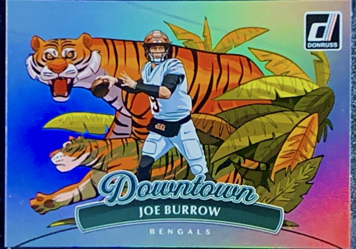 Donruss Downtown Joe Burrow Cincinnati Bengals (CHASE PACK)