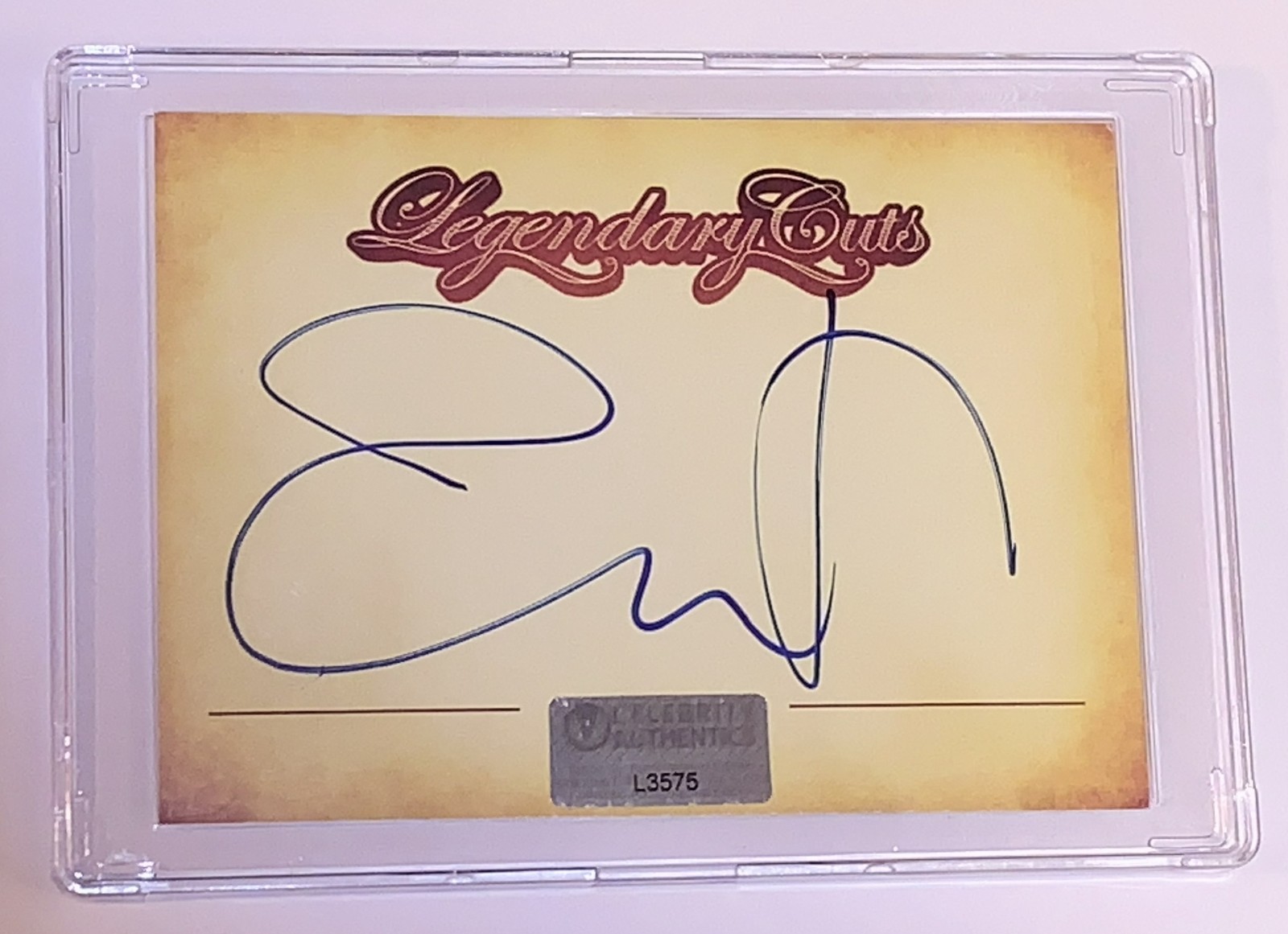 Jamie Lee Curtis Autographed 2.5x3.5 Signed Legendary Cuts Card CA CoA FSD RARE Jamie Lee Curtis Autographed 2.5x3.5 Signed Legendary Cuts Card CA CoA FSD RARE