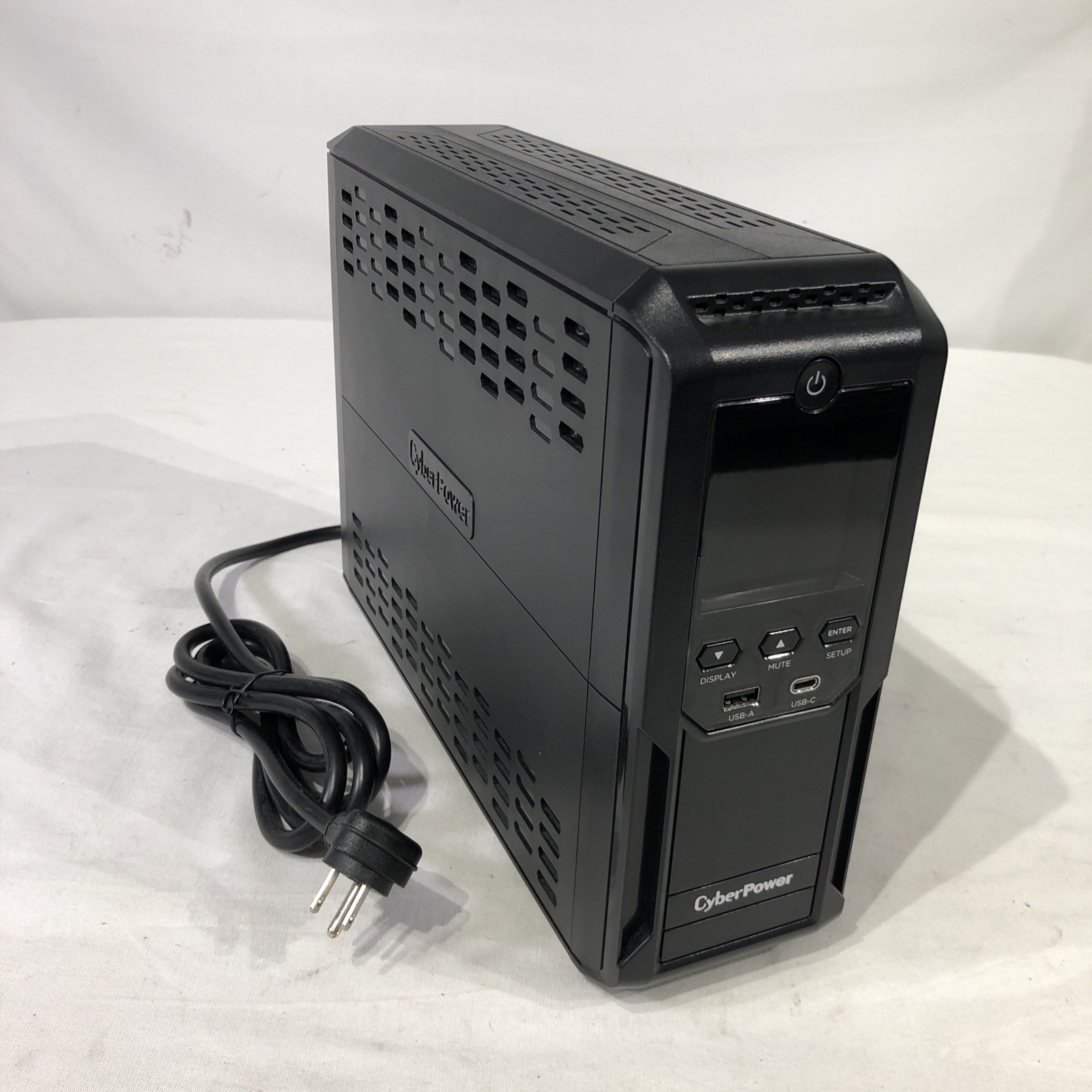 Genuine CyberPower CP1500AVRLCD3-R 1500VA/900W Mini Tower UPS, NO BATTERIES Genuine CyberPower CP1500AVRLCD3-R 1500VA/900W Mini Tower UPS, NO BATTERIES