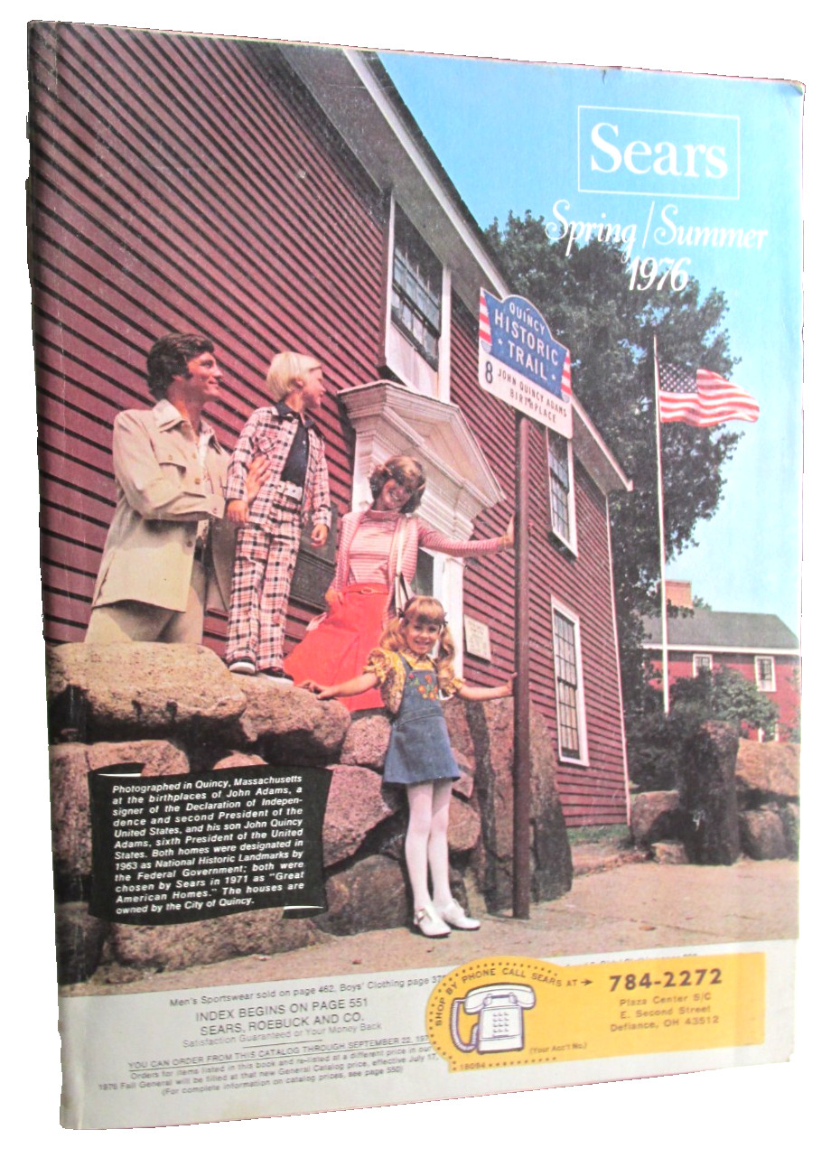 1976 SEARS SPRING & SUMMER CATALOG Furniture, Bicycles, Electronics, Fashions