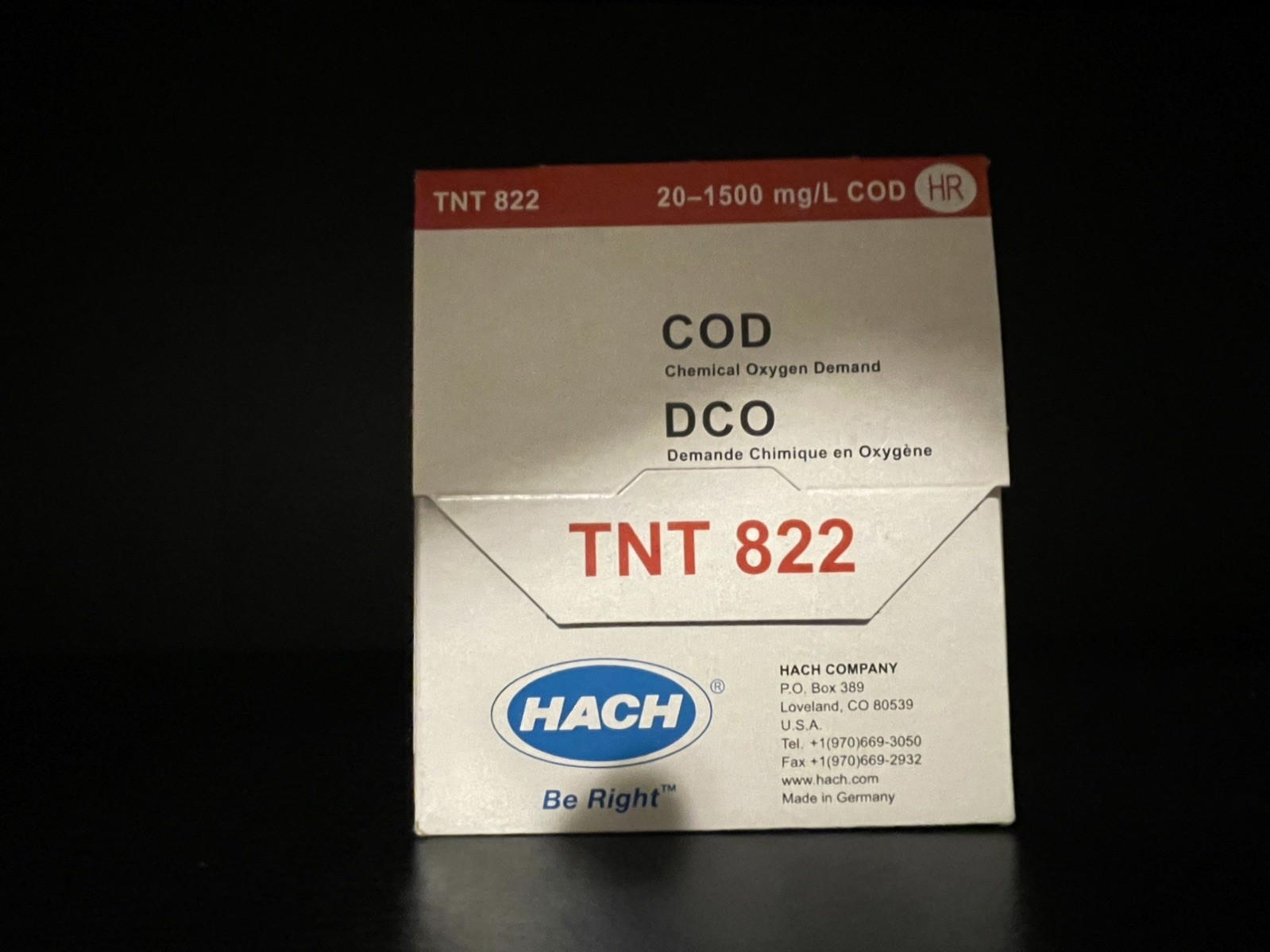 NEW HACH TNT822 COD NEW HACH TNT822 COD