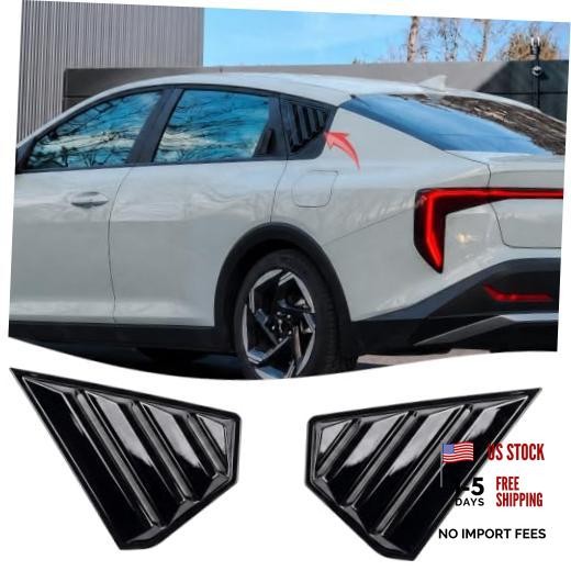 STSEV01 Rear Side Window Louvers for KIA K4 Sedan 2025 2026 Accessories