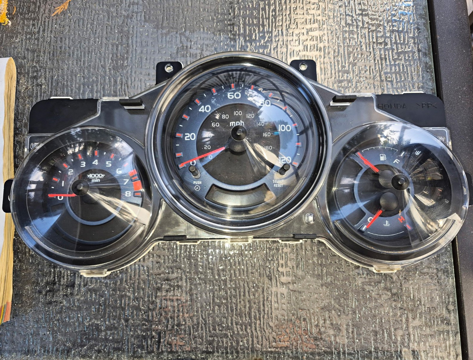 Honda Element Manual Transmission Instrument Cluster 2003-2006 Honda Element Manual Transmission Instrument Cluster 2003-2006