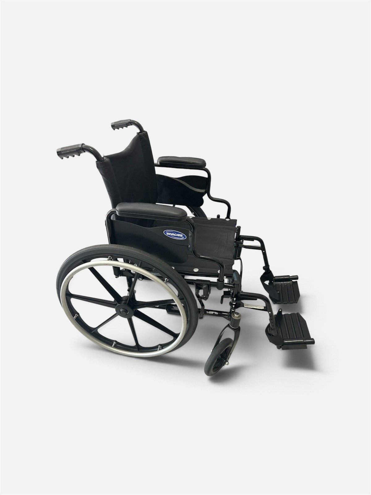 Invacare Tracer SX5 Wheelchair Black Steel Frame w/ Desk Armrests