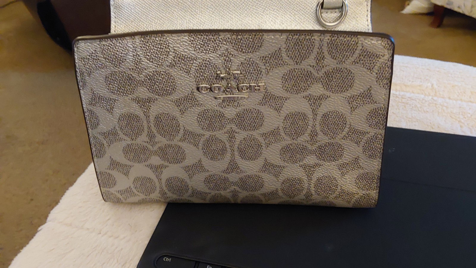 Coach CCK70 Crossbody Bag In Signature Canvas Leather Coach CCK70 Crossbody Bag In Signature Canvas Leather