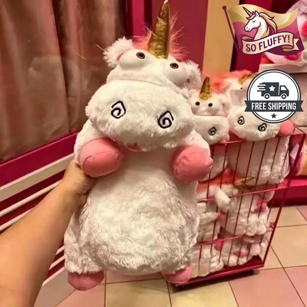 New Despicable Me 2 Unicorn Plush Doll Pillow SO FLUFFY Kid's Gift 16 inch