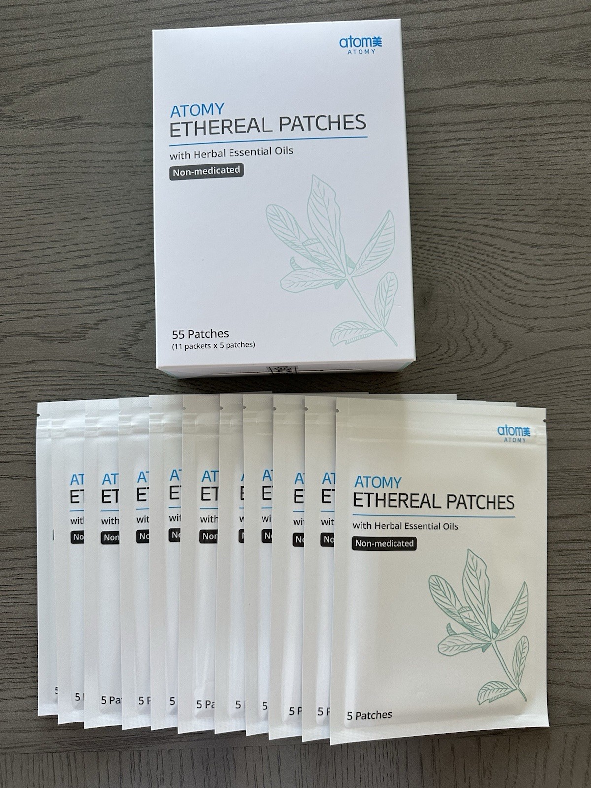 Atomy Ethereal Patches with Herbal Essential Oils11 Pack(55 pcs) US SELLER. Atomy Ethereal Patches with Herbal Essential Oils11 Pack(55 pcs) US SELLER.