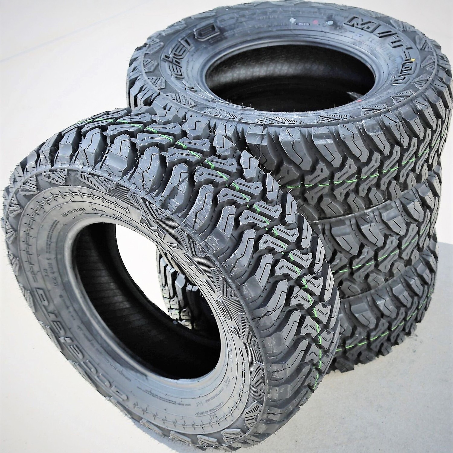 4 Accelera M/T-01 235/75R15 104/101Q C 6 Ply Light Truck Tires