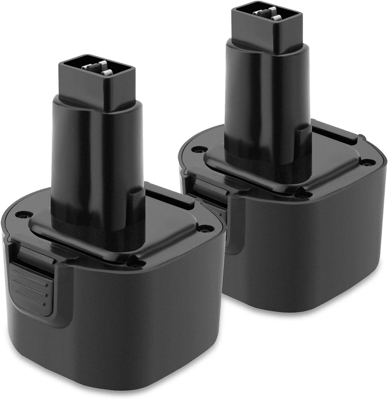 2 Pack 9.6V DW9062 DW9061 4.8Ah Ni-MH Battery for Dewalt 9.6 Volt Cordless Tools