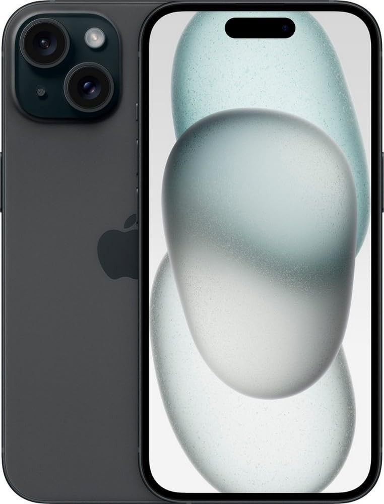 Apple iPhone 15 128GB Factory Unlocked 5G Black (1-Year Warranty) Open Box