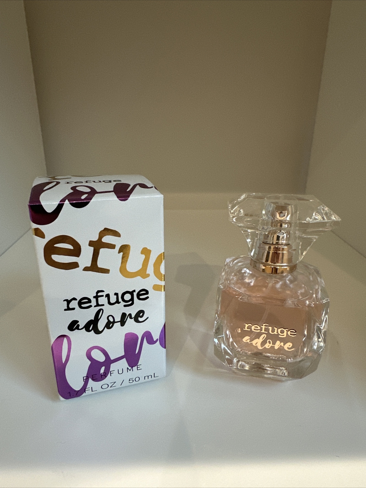 Charlotte Russe Refuge Adore Perfume 1.7 Fl Oz NEW in Box NIB RARE Discontinued Charlotte Russe Refuge Adore Perfume 1.7 Fl Oz NEW in Box NIB RARE Discontinued