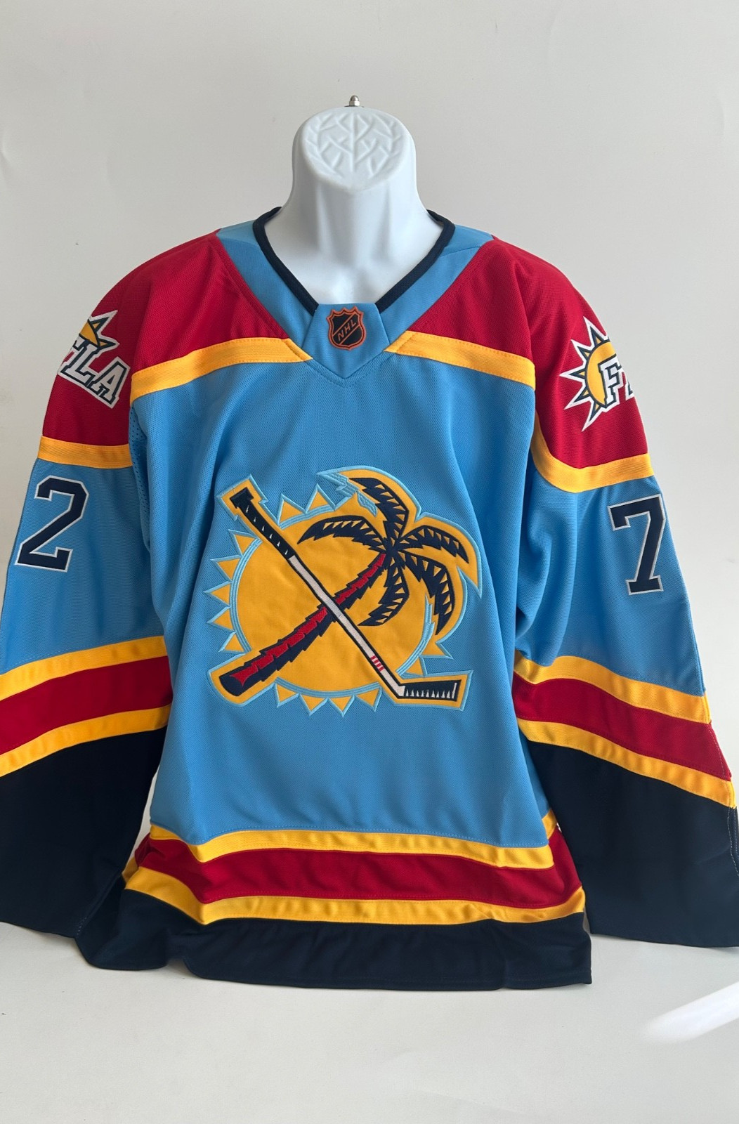 Sergei Bobrovsky #72 Florida Panthers NHL Hockey Jersey Size Extra Large