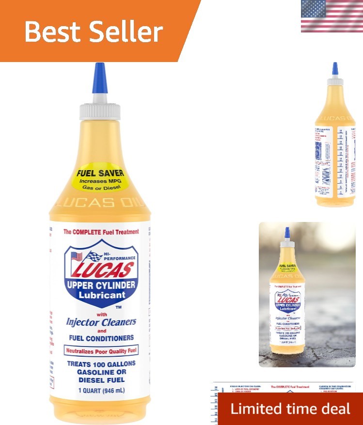 Fuel System Cleaner - 1 Quart Treatment for Better Fuel Economy & Power