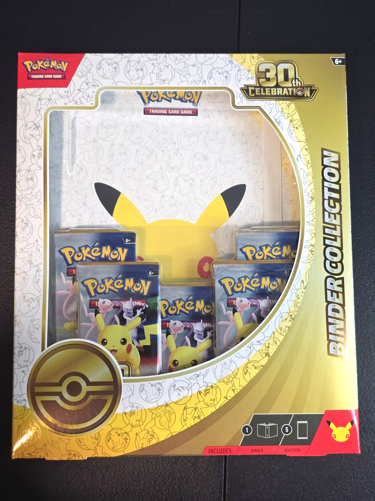 Pokémon TCG 30th Celebration Binder Collection box IN HAND