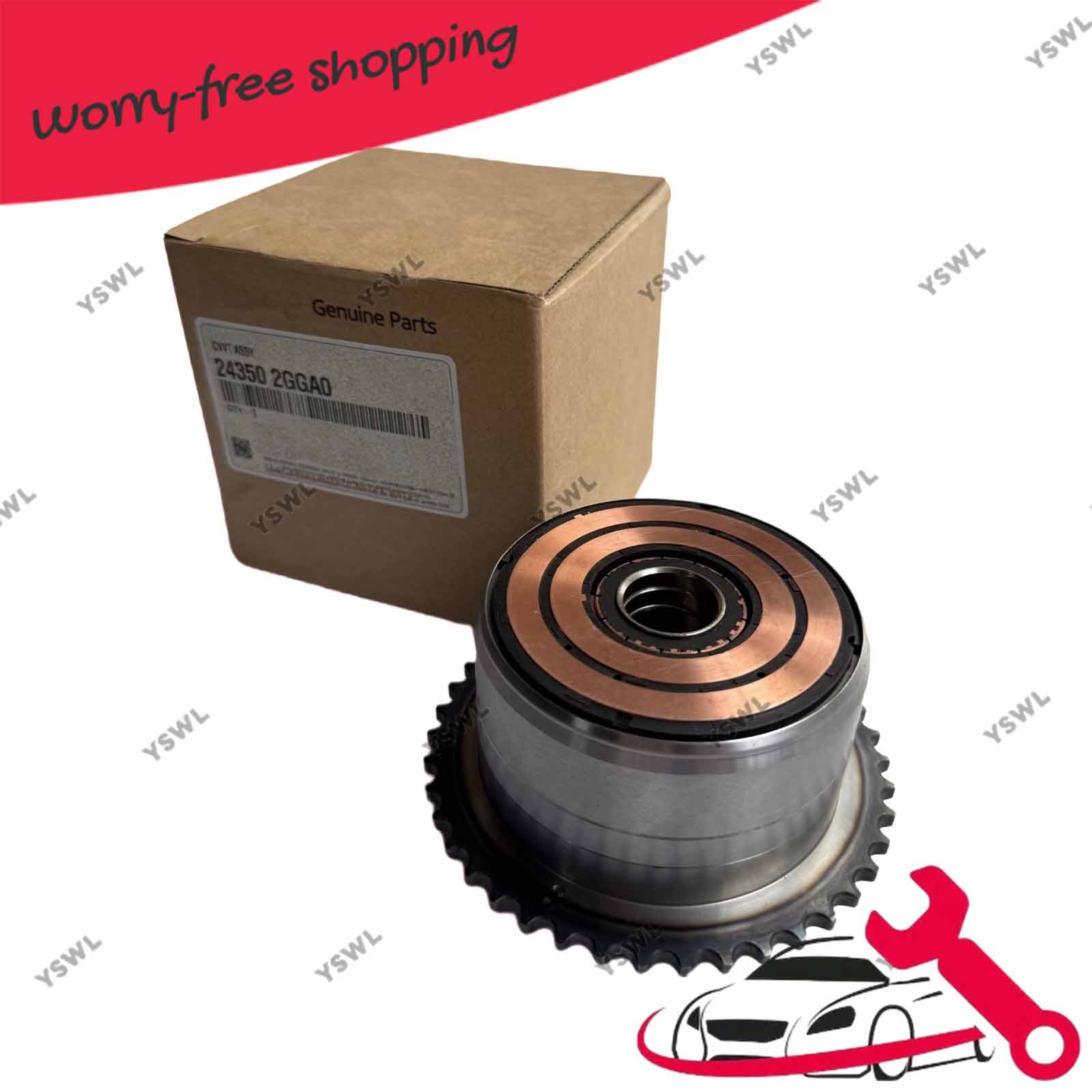 NEW Intake CVVT Assy 243502GGB0 for Hyundai Genesis Sonata Tucson Kia Sportage