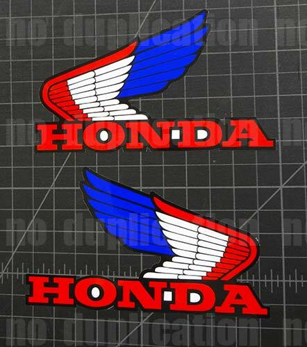 1985 85\' ATC 200X trike 2pc tank decal trike sticker graphics graficos emblems