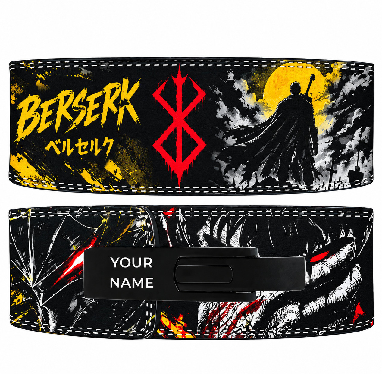 Berserk Animated Weightlifting Belt | 10mm 4\ Berserk Animated Weightlifting Belt | 10mm 4\