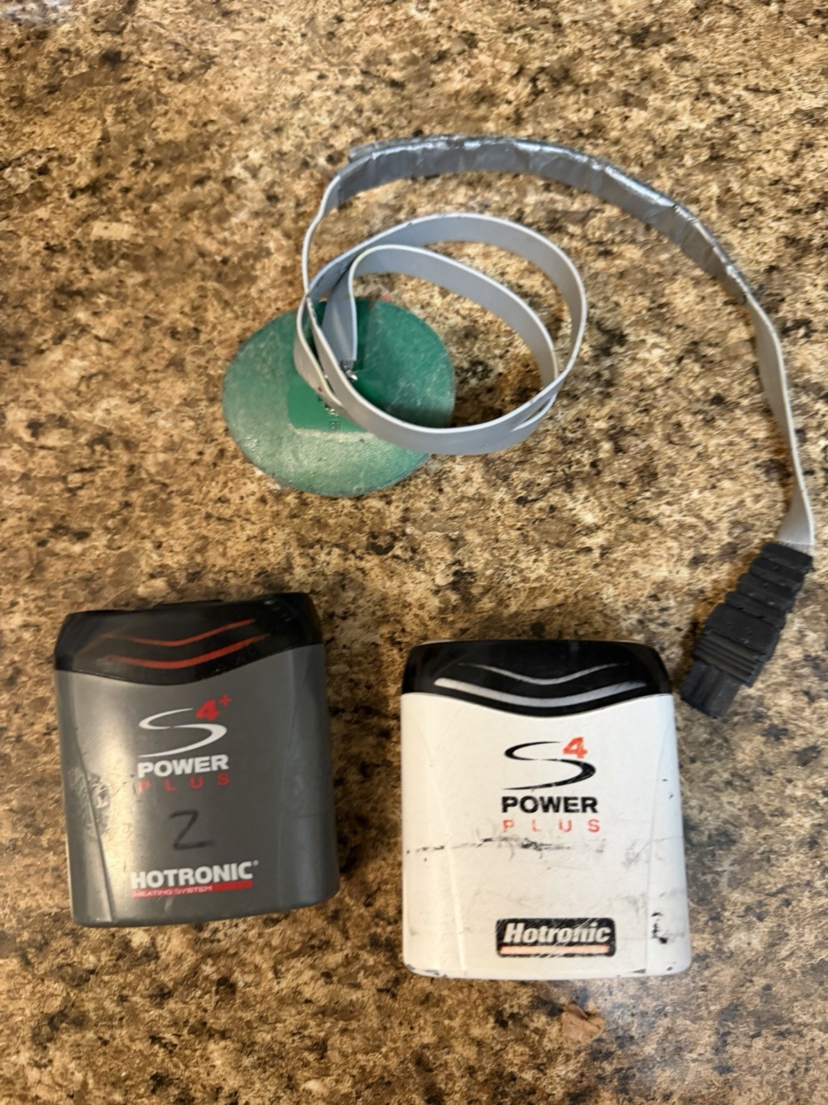 Two (2) Hotronic S4 Power Plus Battery Packs -Works Good Two (2) Hotronic S4 Power Plus Battery Packs -Works Good