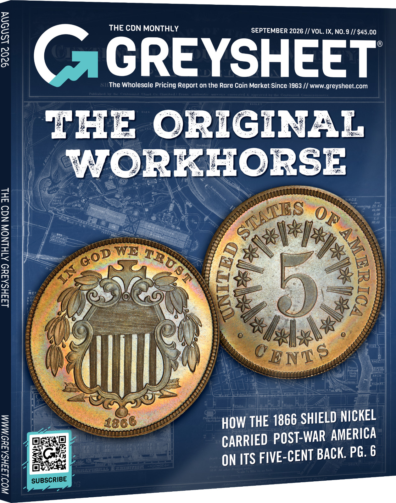 Official Greysheet Magazine: September 2026 - Vol. IX, #9 - US Coins Price Guide