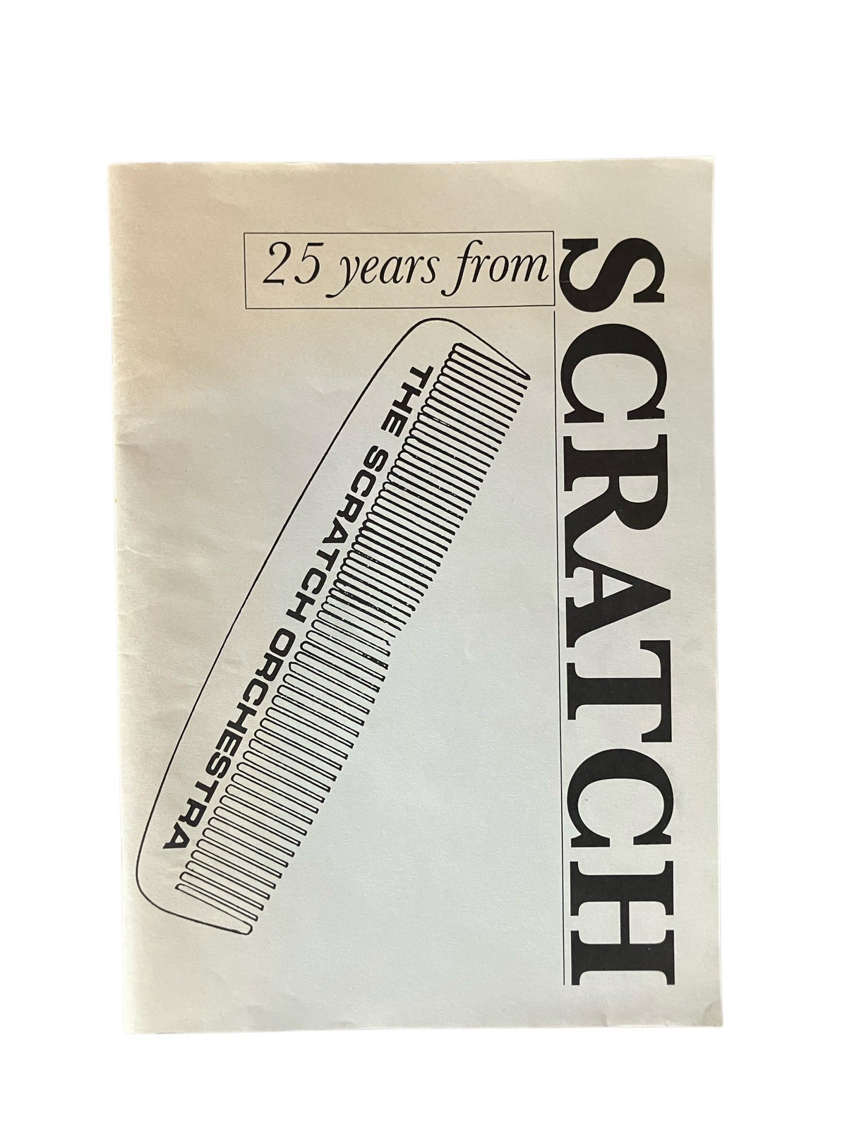 [RARE] 1994 25 Years From Scratch Program – Cornelius Cardew / LMC / ICA