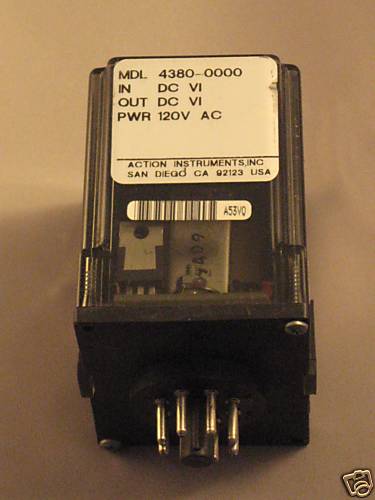 Action Instruments Pak 4380-0000 Signal Conditioner Action Instruments Pak 4380-0000 Signal Conditioner