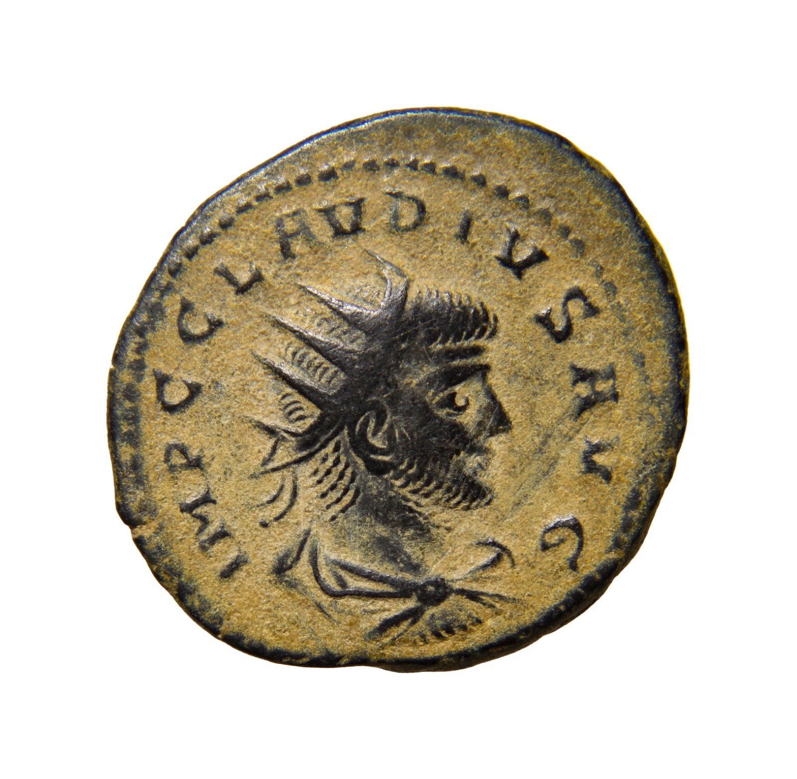 Authentic Roman Coin FIDE Splendid Claudius Gothicus (268-270) AE Antoninianus
