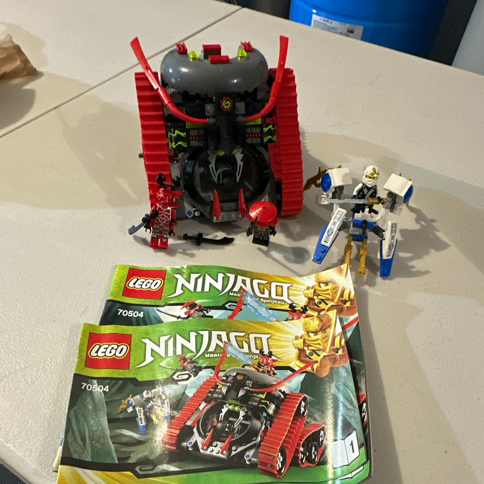 LEGO NINJAGO Garmatron 70504 Rebooted Complete Set w/ Instructions LEGO NINJAGO Garmatron 70504 Rebooted Complete Set w/ Instructions