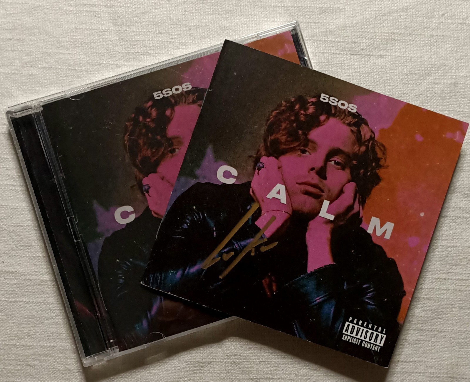 Autographed - 5 Seconds Of Summer - 5SOS - CALM Luke Edition CD 2020 New Signed Autographed - 5 Seconds Of Summer - 5SOS - CALM Luke Edition CD 2020 New Signed
