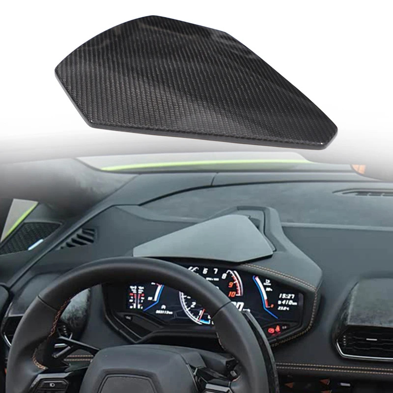 Real Carbon Fiber Dashboard Cover for Lamborghini Huracan Lp610 2014-21 Real Carbon Fiber Dashboard Cover for Lamborghini Huracan Lp610 2014-21