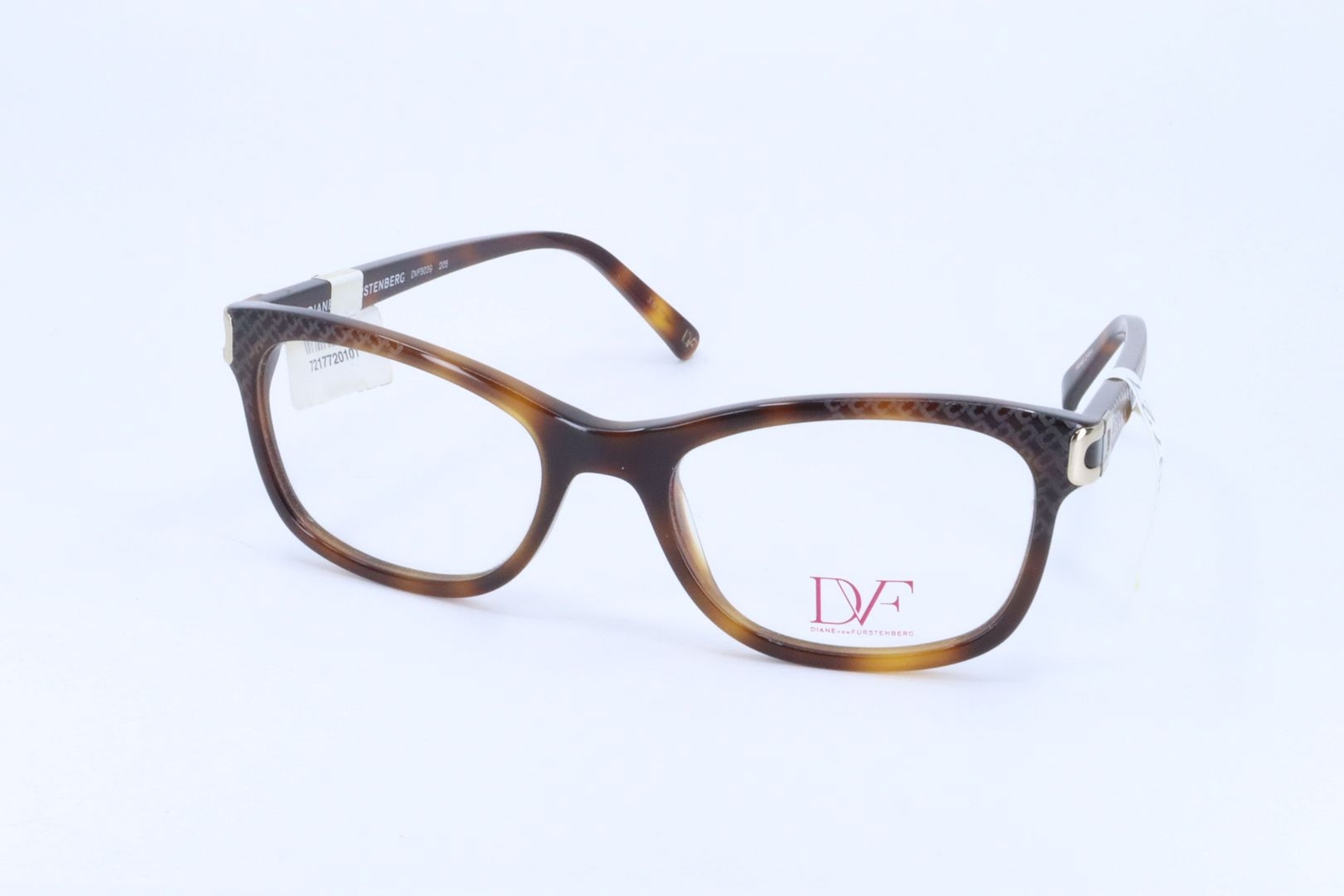 Diane Von Furstenberg DVF5039 Tortoise Square Women Full 50-18-135 Eyeglasses Diane Von Furstenberg DVF5039 Tortoise Square Women Full 50-18-135 Eyeglasses