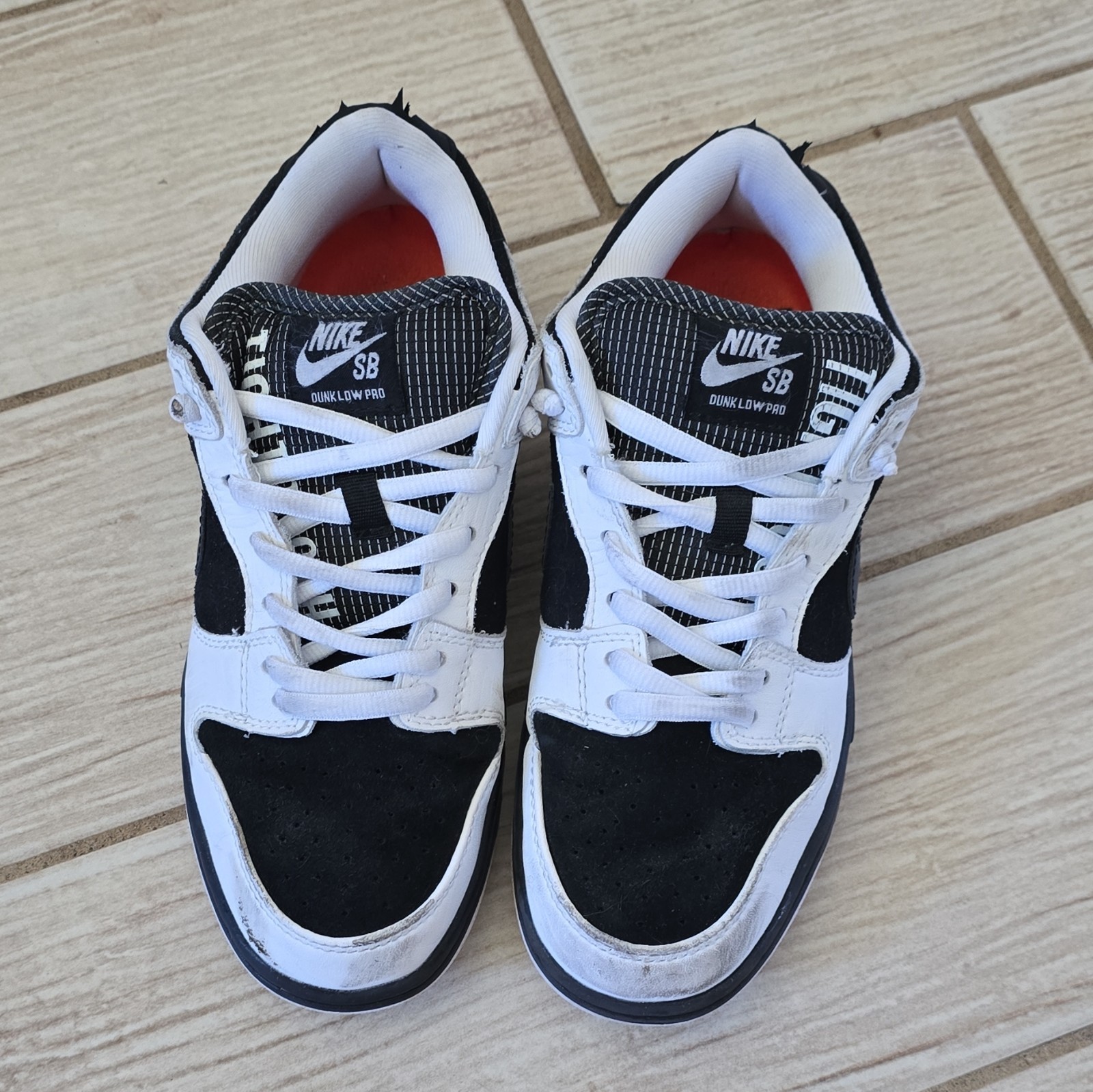 Nike SB Dunk Low Pro Skateboarding Shoes Black/White US 7 Medium (D) Nike SB Dunk Low Pro Skateboarding Shoes Black/White US 7 Medium (D)
