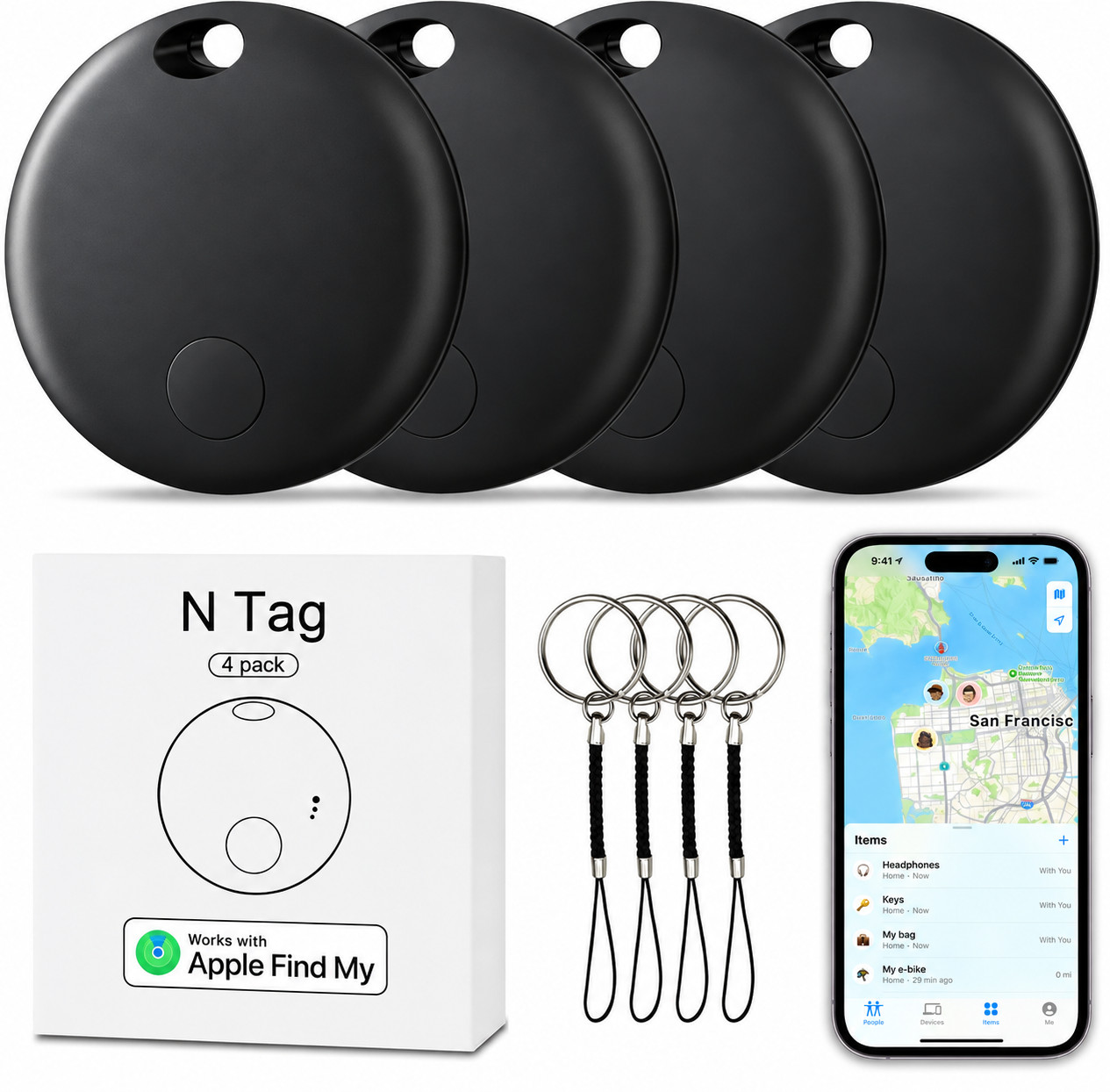 4 Pack AirTag NEW for iPhone iPad air tag