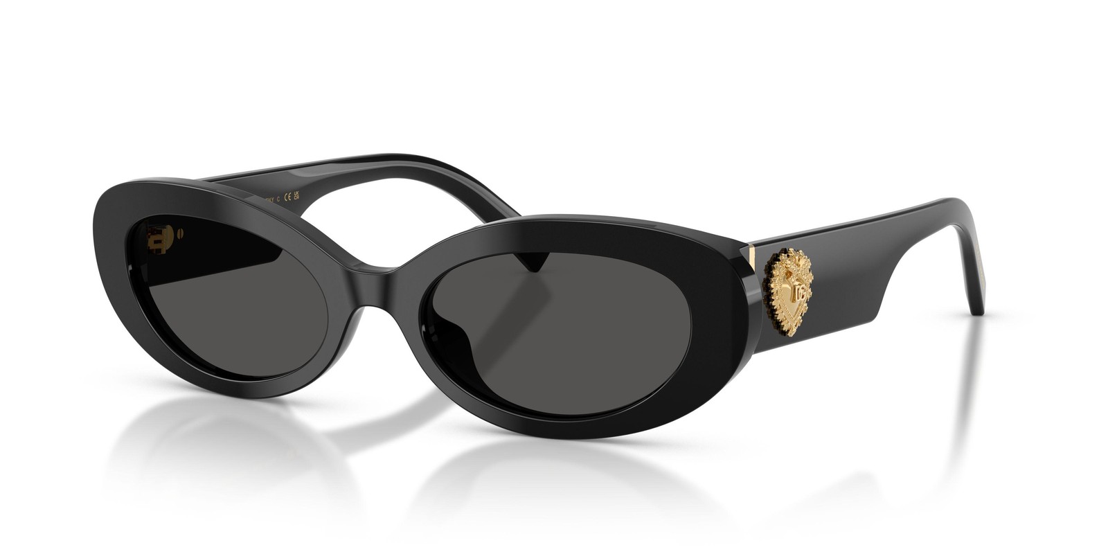 NEW Dolce & Gabbana 4537 Sunglasses 501/87 Black 100% AUTHENTIC
