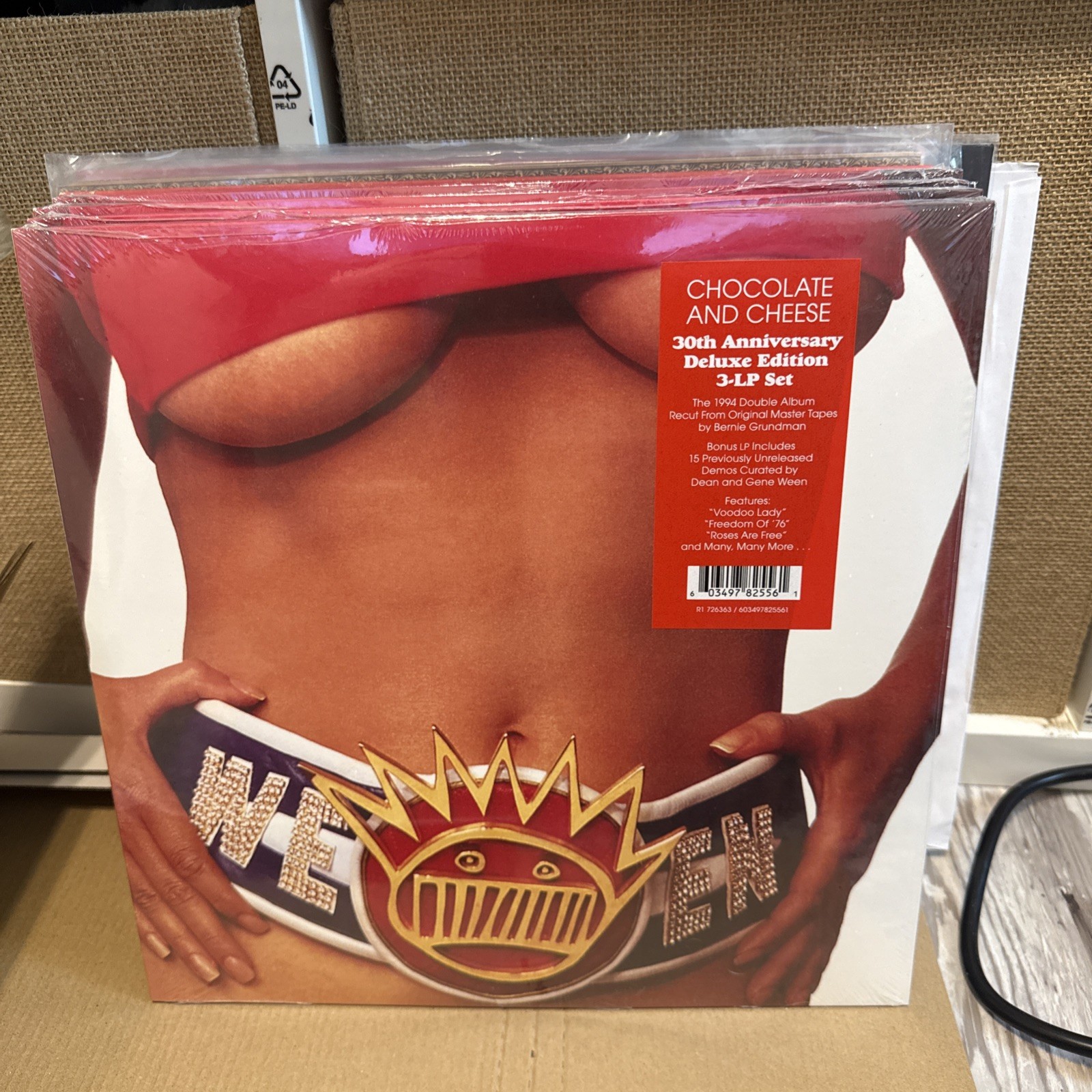 Ween Chocolate And Cheese 30th Anniversary Deluxe Edition 3 LP Set Rhino Records