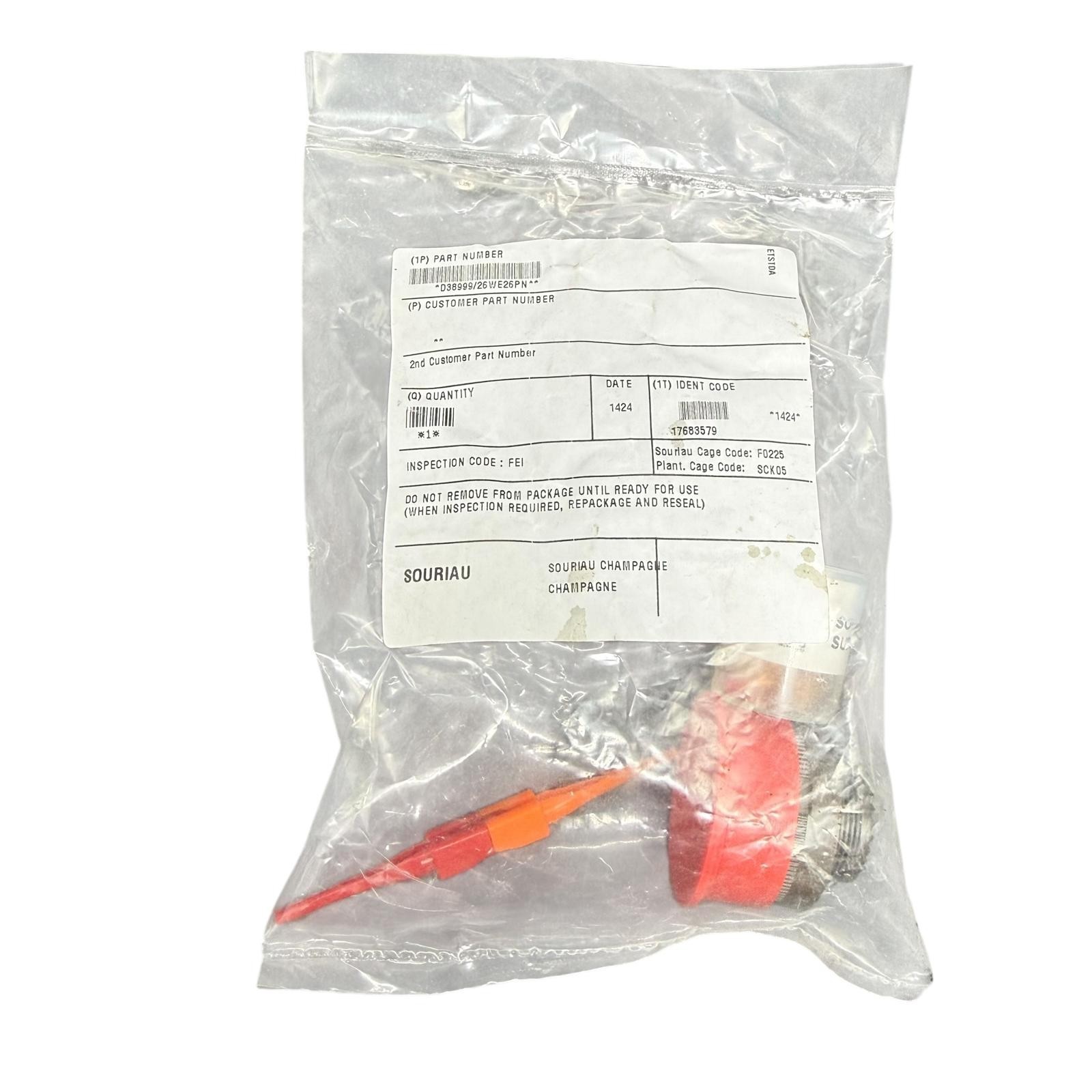 D38999/26WE26PN SOURIAU CONNECTOR